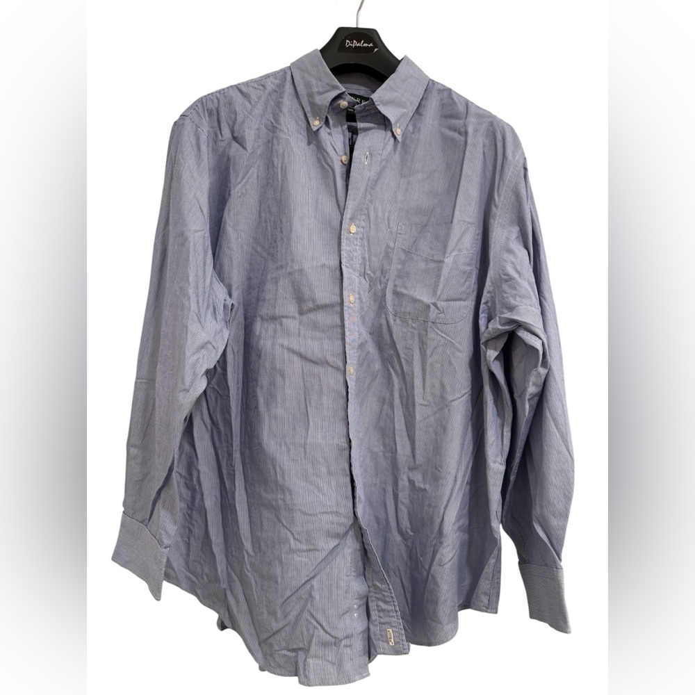 Lauren Ralph Lauren Light Blue Casual Button Down Shirt size 18